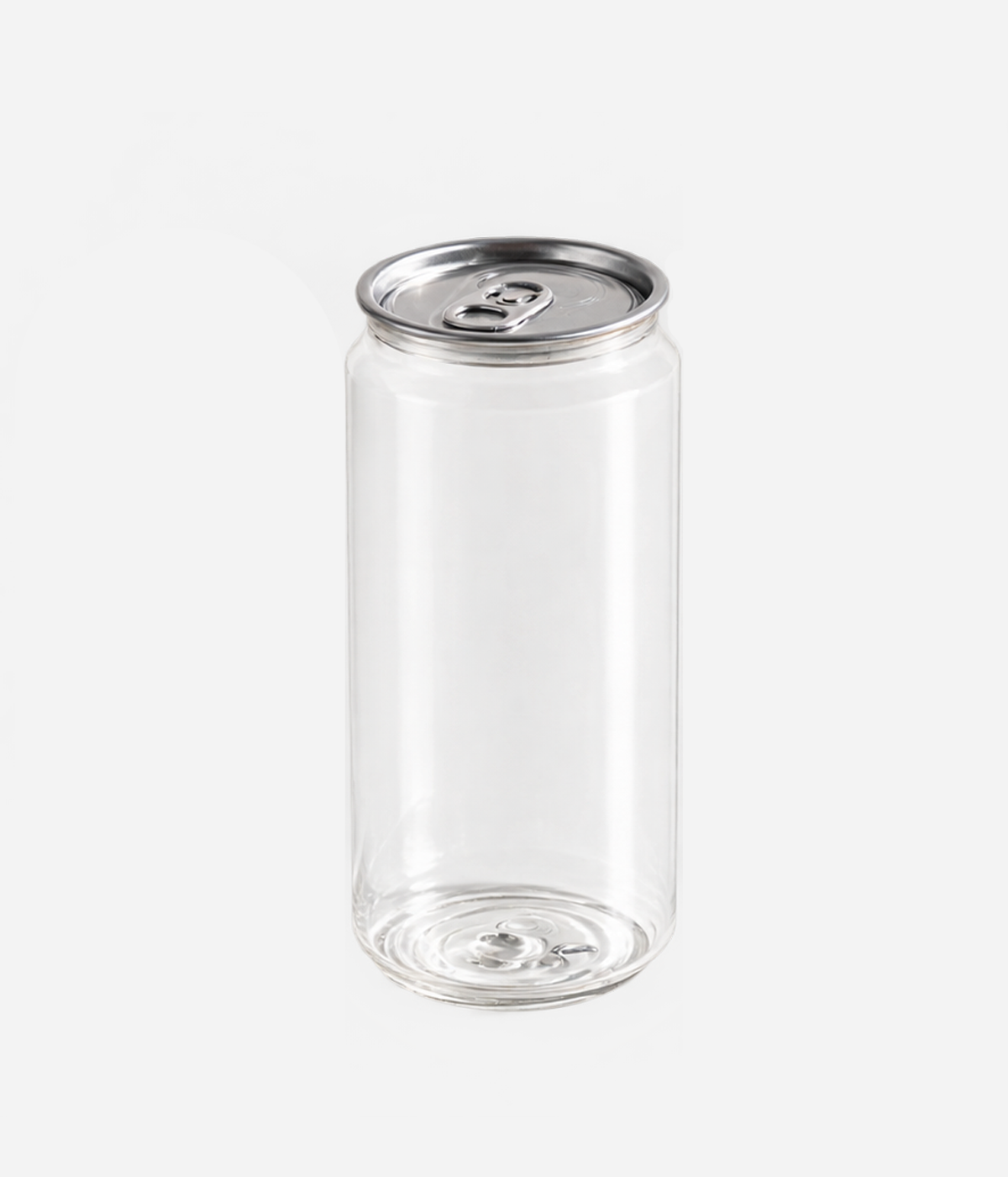 PET Clear Cans mit Logo
