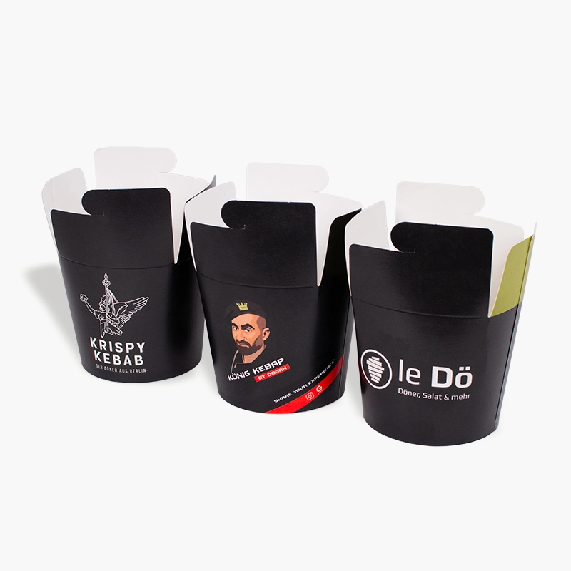 Dönerbox Asiabox Schwarz bestellt