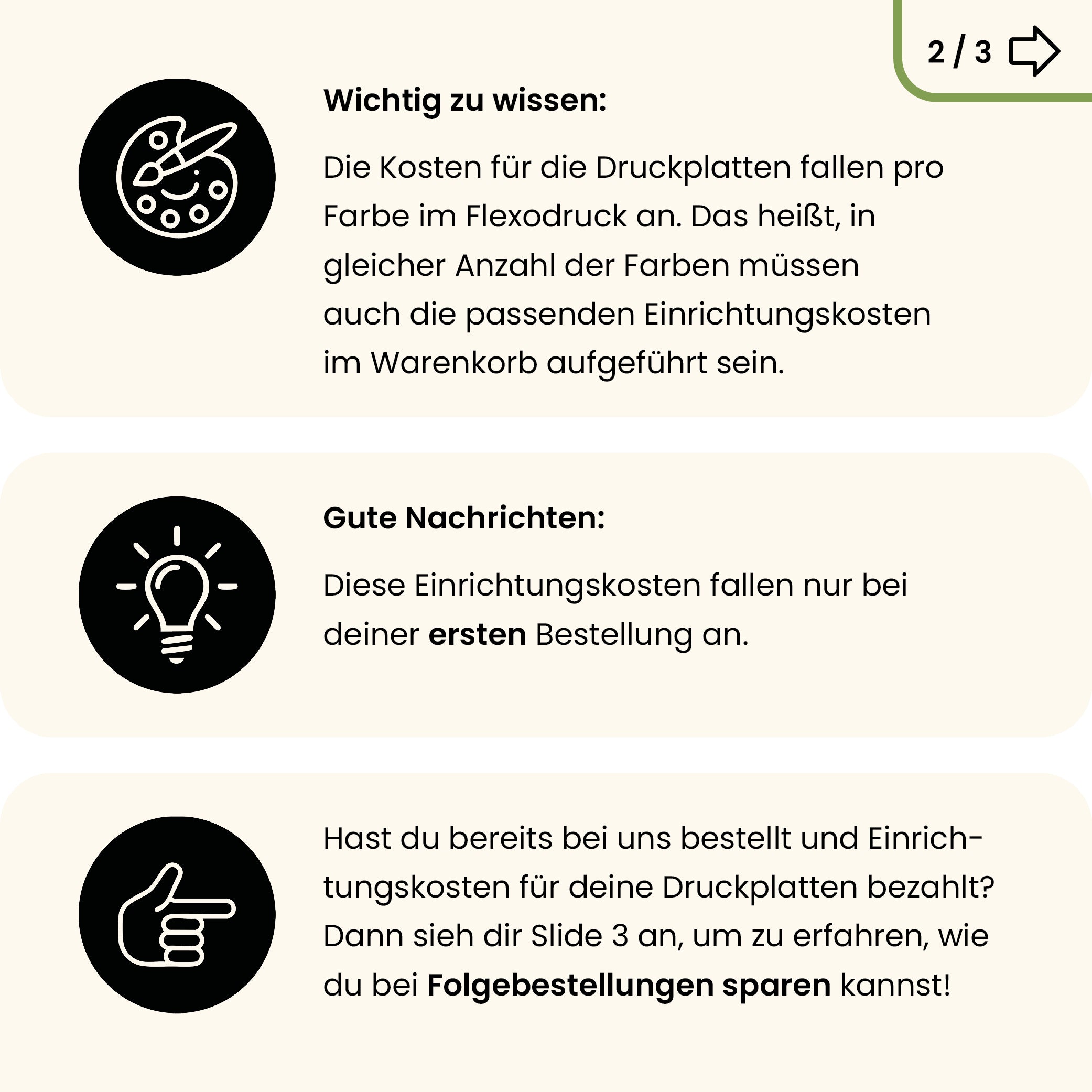 Einmalige Einrichtungskosten ET3
