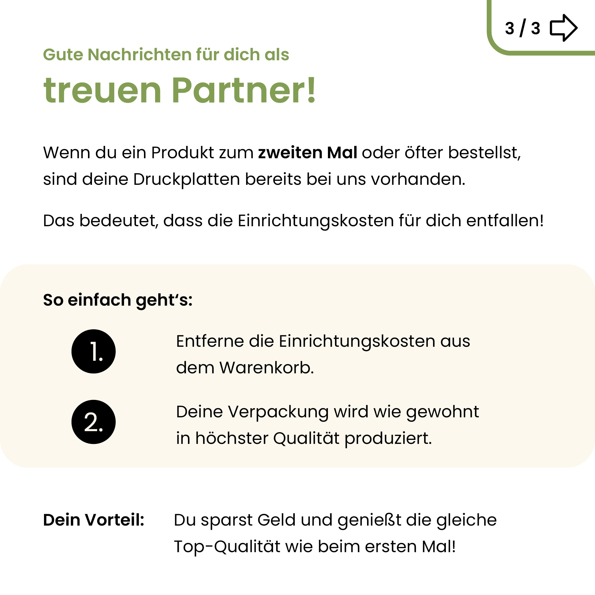 Einmalige Einrichtungskosten ET3