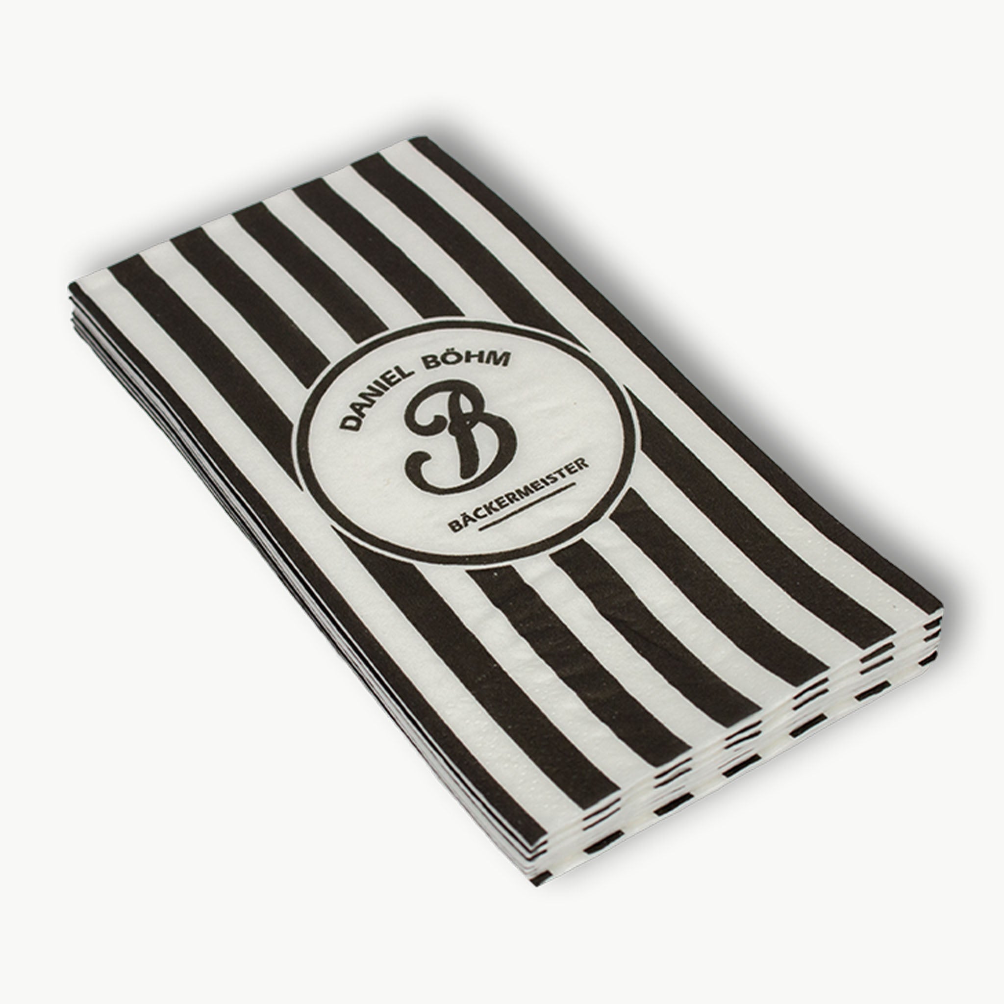 Servietten 2-lagig bedrucken mit personalisiertem Logo