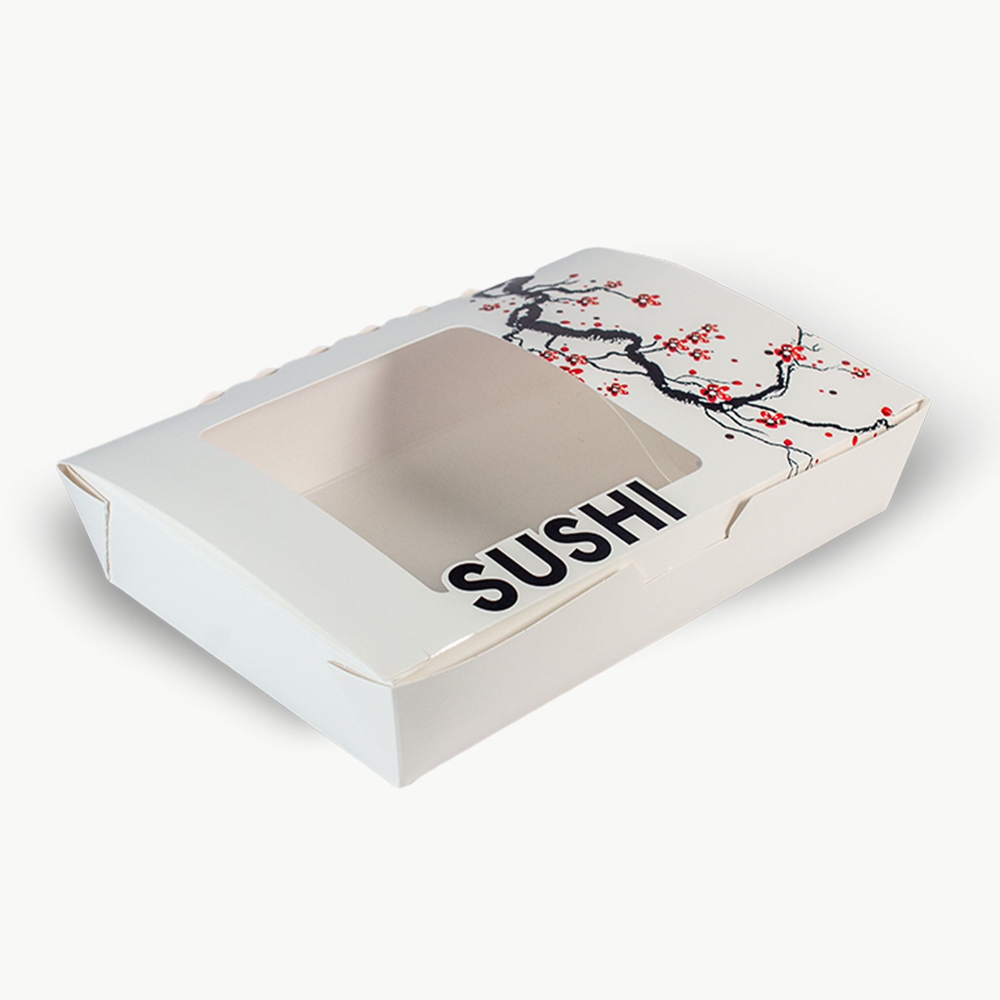 Personalisierte Sushibox mit Sichtfenster online bedrucken