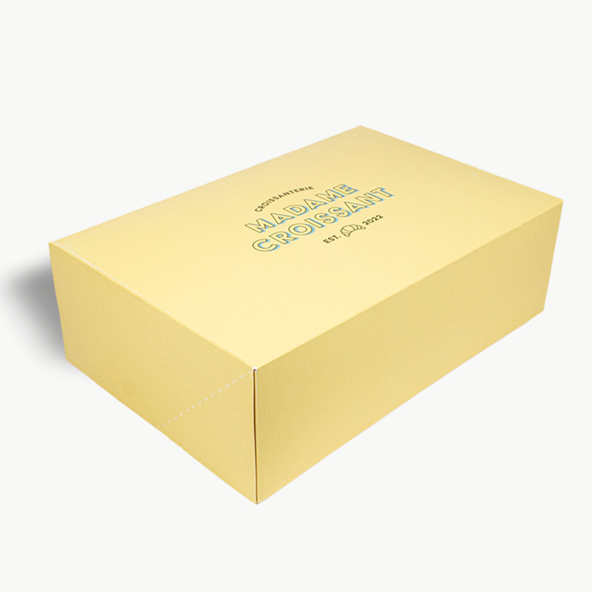 Individuell bedruckte Box – hochwertige Verpackung für Donuts, Krapfen und Croissants