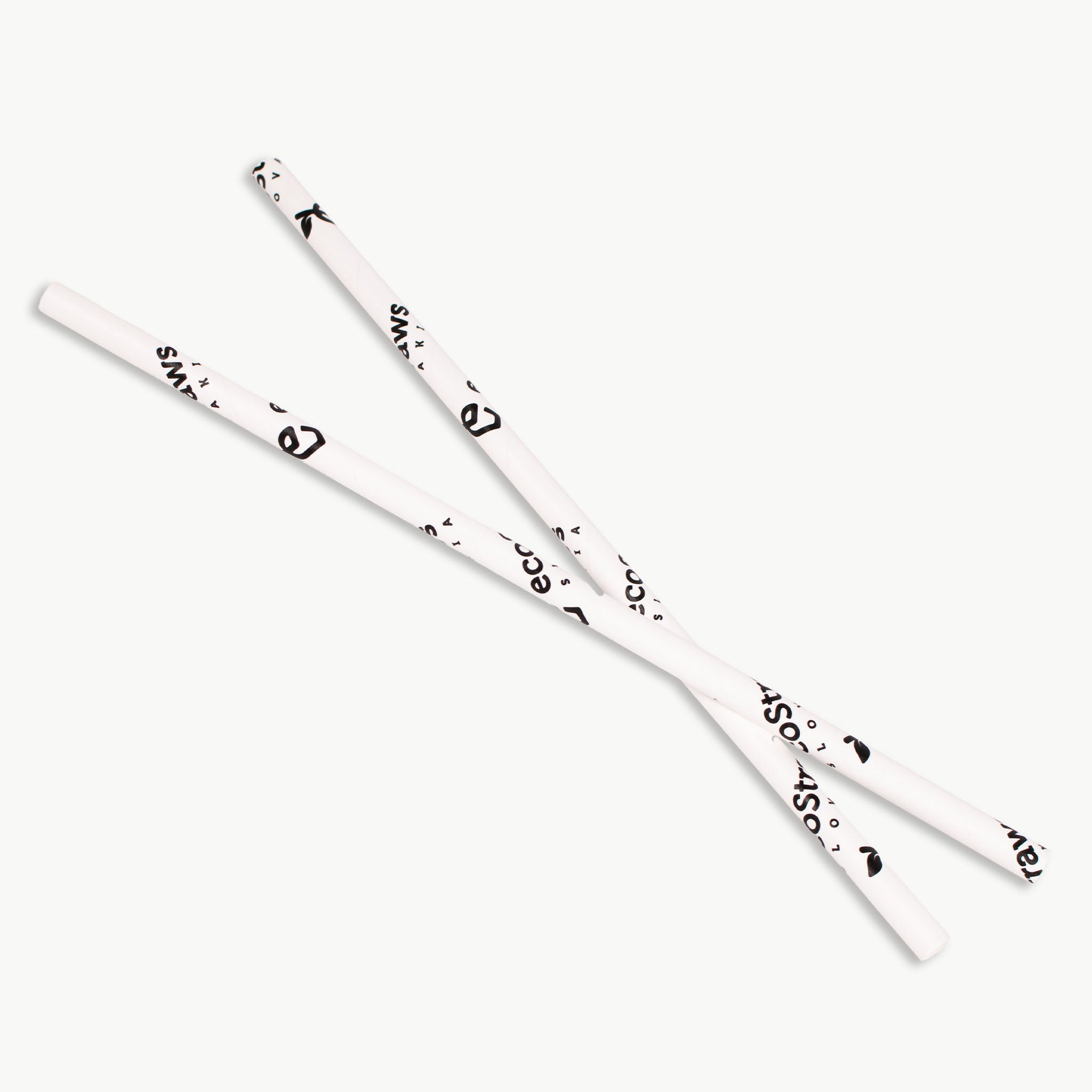 Individuell bedruckte Papierstrohhalme mit Logo – umweltfreundliche Trinkhalme bedrucken