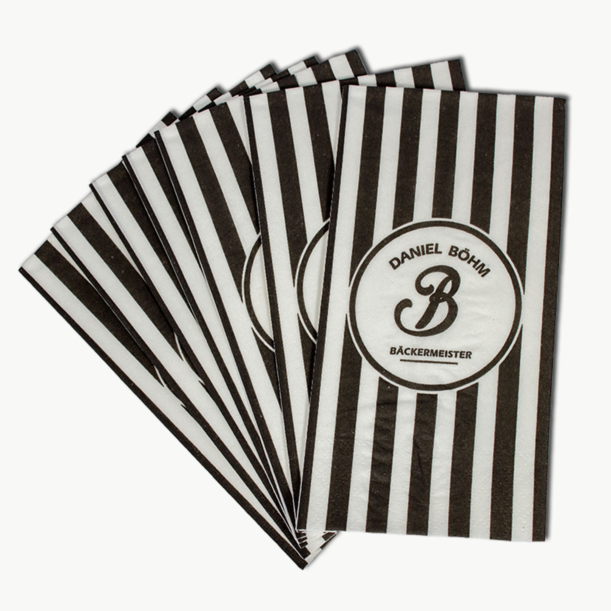 Personalisierte 2-lagige Papierserviette mit eigenem Design