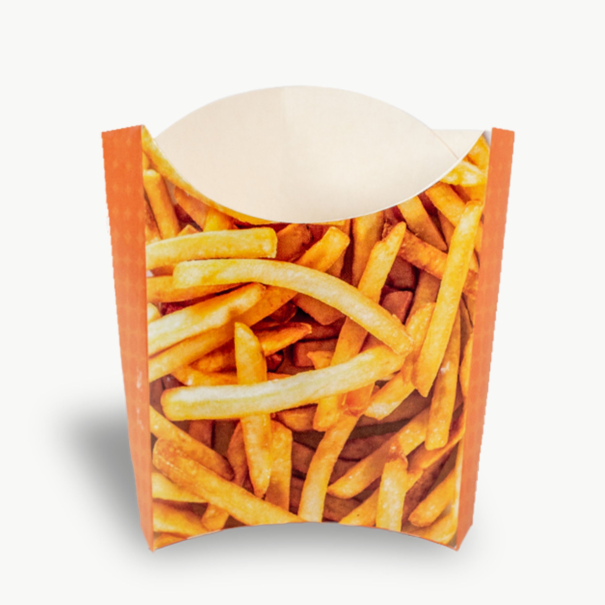 Pommesschütten mit eigenem Design – nachhaltige & praktische Verpackung für Snacks