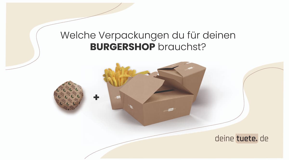 Burger Shop- Diese 8 Verpackungen brauchst du!