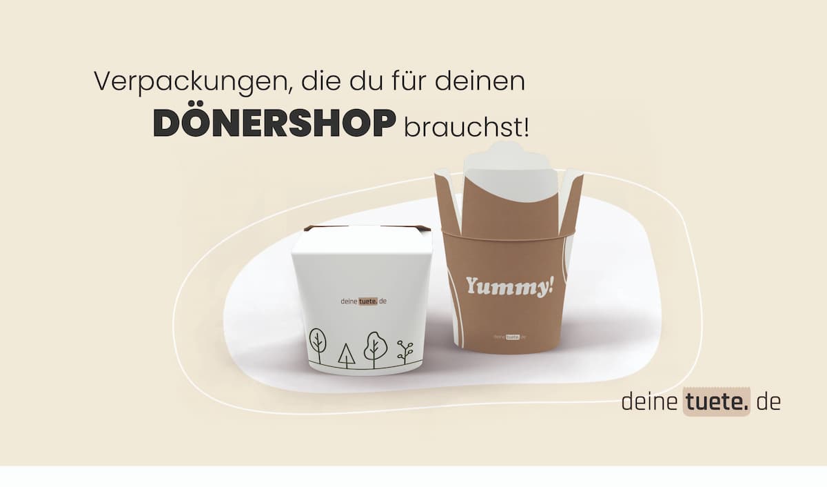 6 Verpackungen, die du für deinen Dönershop brauchst!