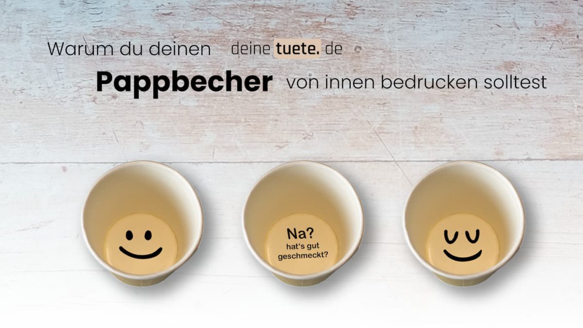 Warum du deine Becher von innen bedrucken solltest!