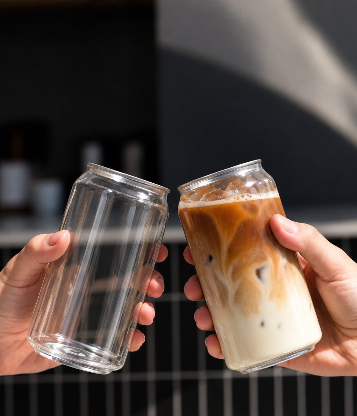 PET Clear Cans