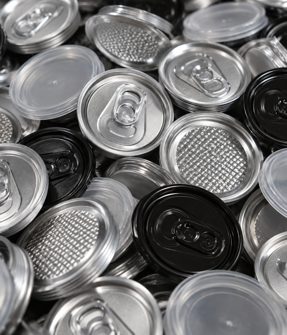 PET Clear Cans mit Logo