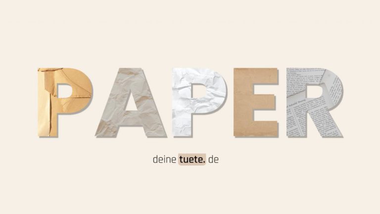 Welche Papierarten gibt es in der Verpackungsindustrie? Ein Blog von deinetuete.de