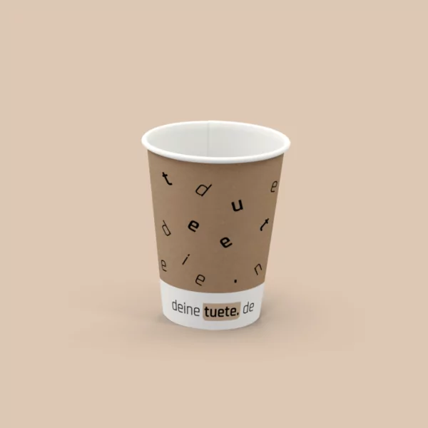Bedruckter Kaffeebecher mit Logo