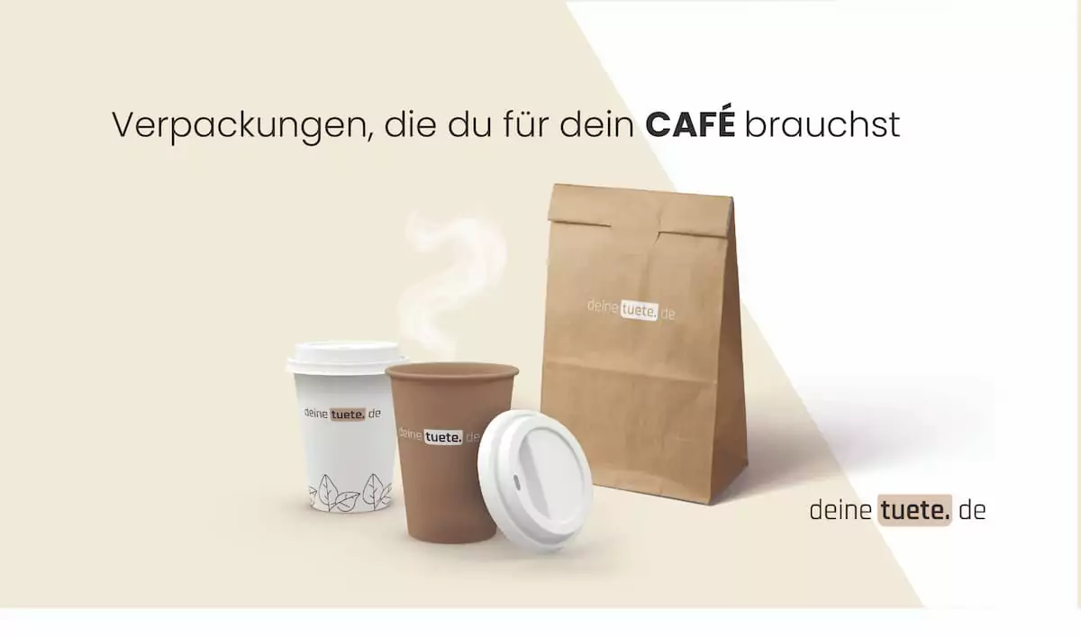 Café Shop- Diese 5 Verpackungen brauchst du- ein Artikel von deinetuete.de- Nachhaltige To-Go Verpackungen