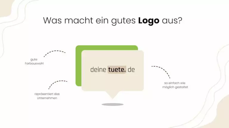 Was macht ein gutes Logo aus und wie es für dich arbeiten kann? Ein Artikel von deinetuete.de