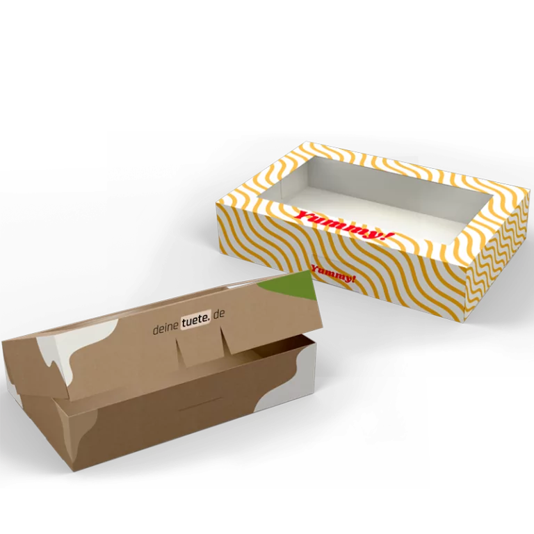 Boîte à sushis personnalisée en carton